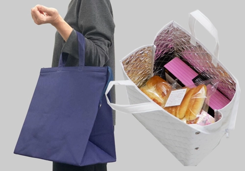ケーキ箱・仕出し弁当対応の大きめ保冷バッグ