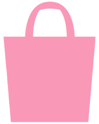 同人グッズ・ラピ森｜不織布バッグをカラーで探す｜ピンクの不織布バッグ