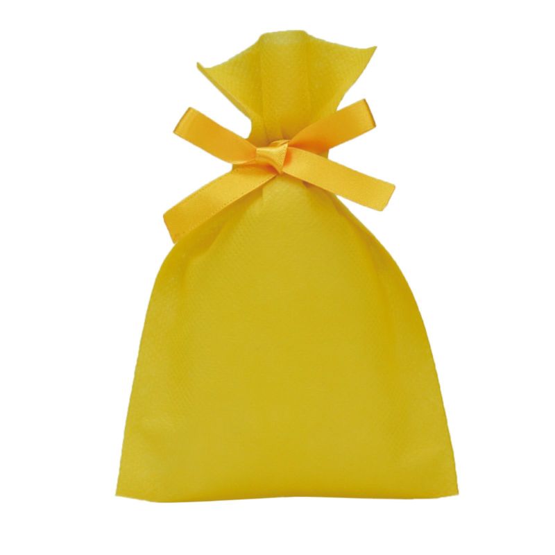 ラッピング｜ソフトバッグベーシックS1　2穴リボン巾着 50枚入