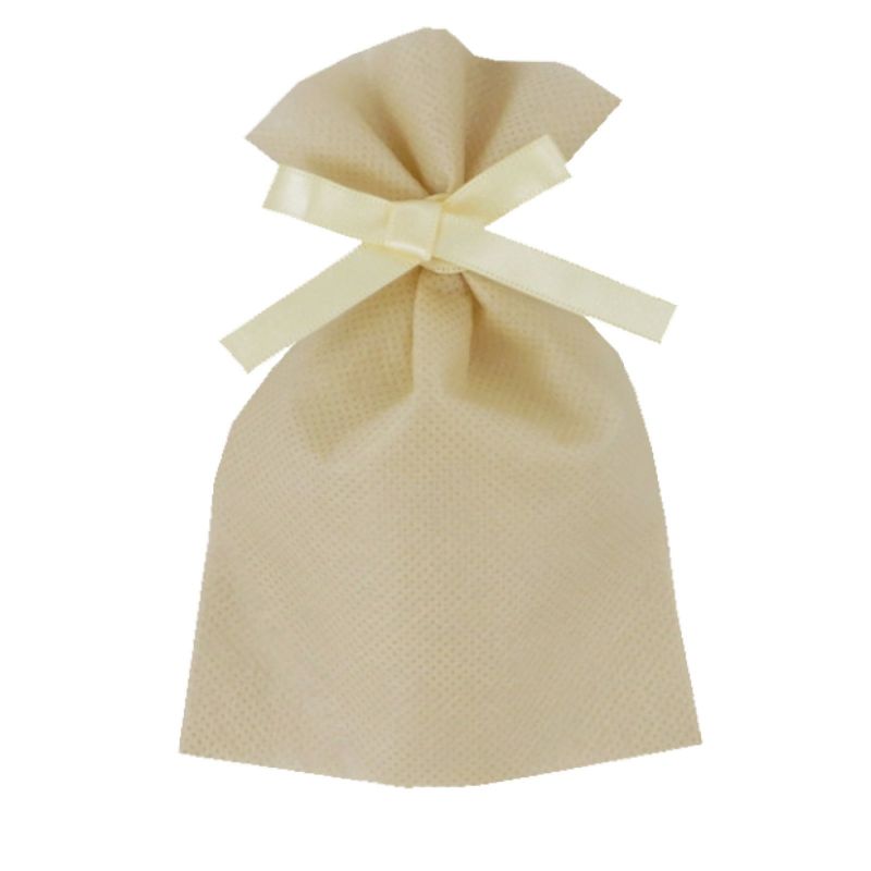 ラッピング｜ソフトバッグベーシックS1　2穴リボン巾着 50枚入