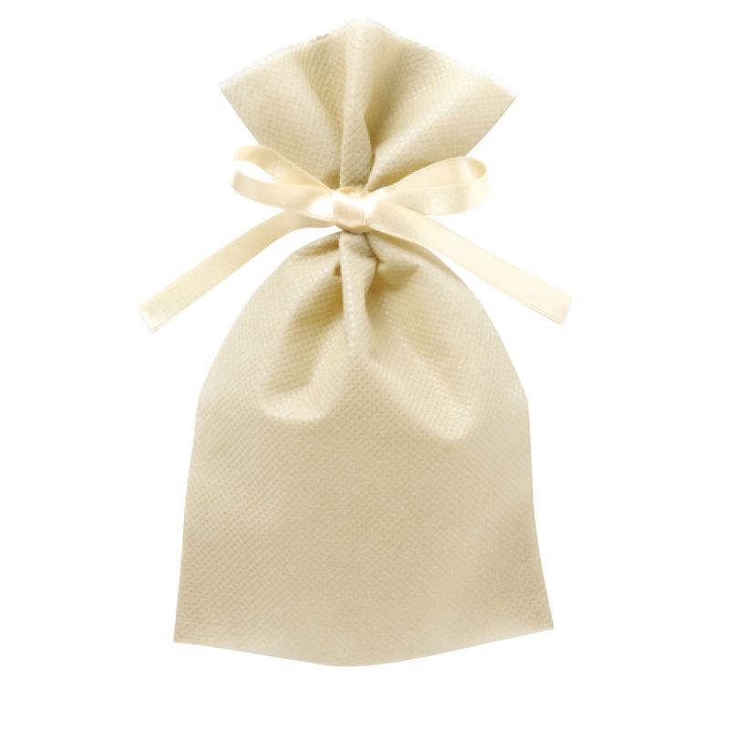 ラッピング｜ソフトバッグベーシックS2　2穴リボン巾着 50枚入