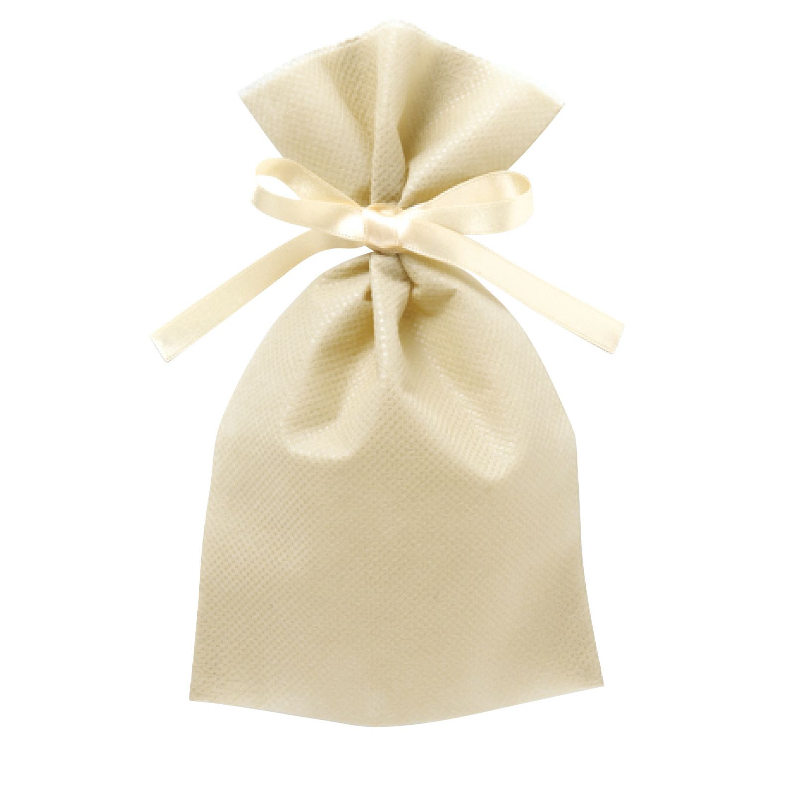 ラッピング｜ソフトバッグベーシックS2　2穴リボン巾着 50枚入