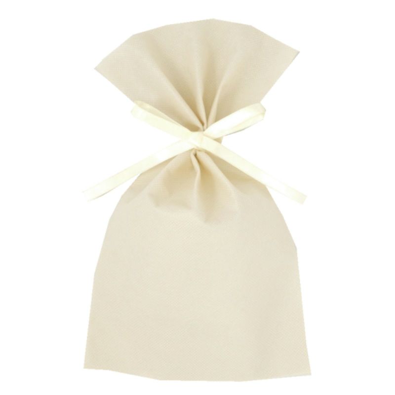 ラッピング｜ソフトバッグベーシックS4　2穴リボン巾着 50枚入