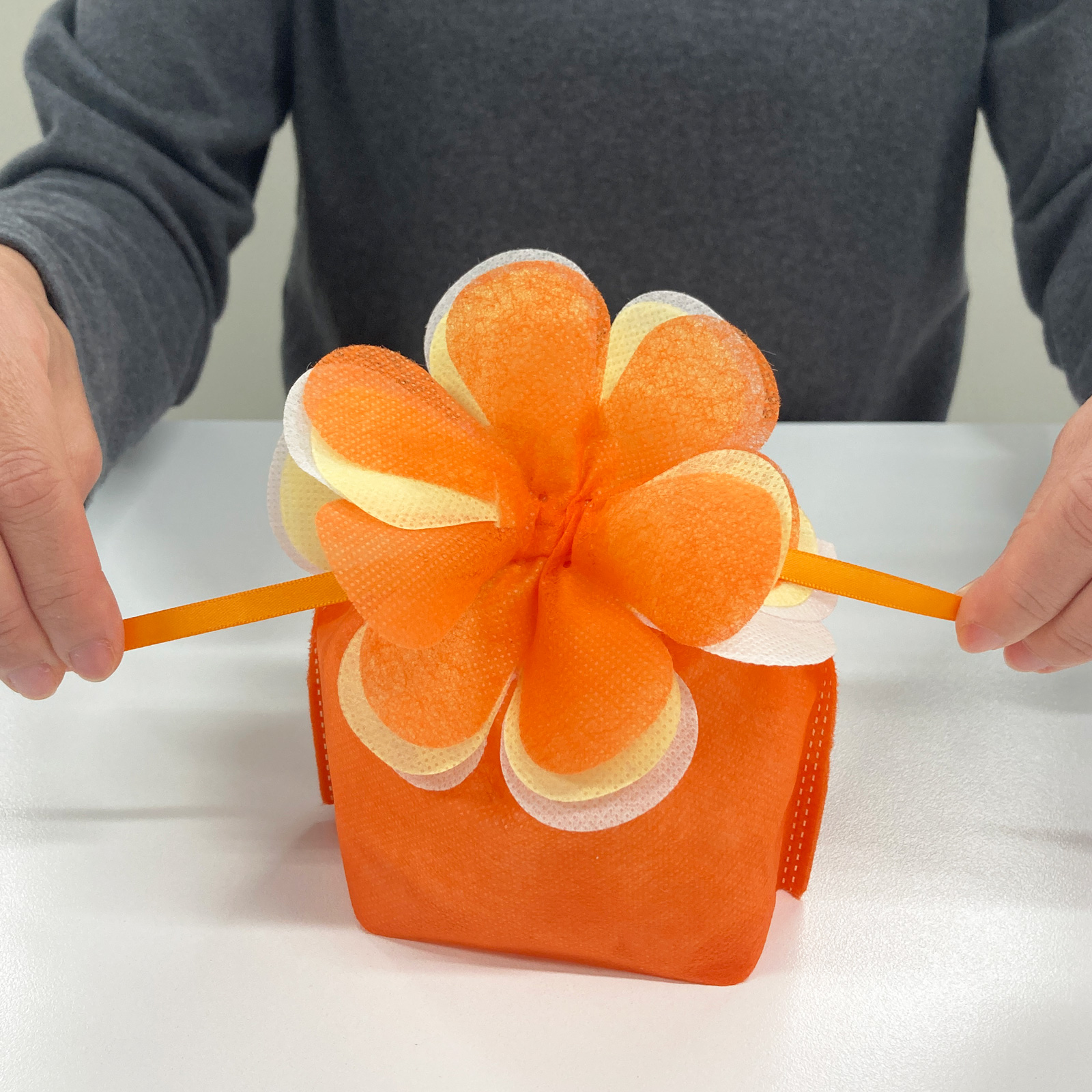 ブルーミング巾着　小　 20枚入～｜ラッピング資材の仕入れならラッピングの森