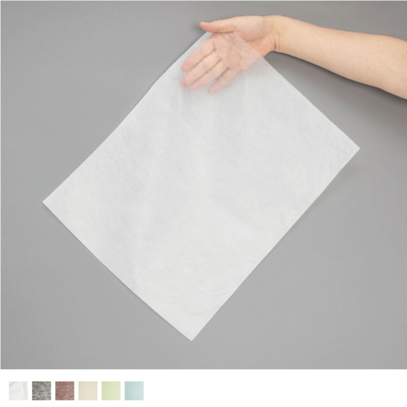 アパレル｜不織布製平袋　薄タイプ（12g）　小　100枚入