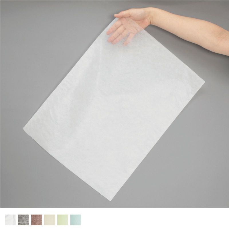 アパレル｜不織布製平袋　薄タイプ（12g）　中　100枚入