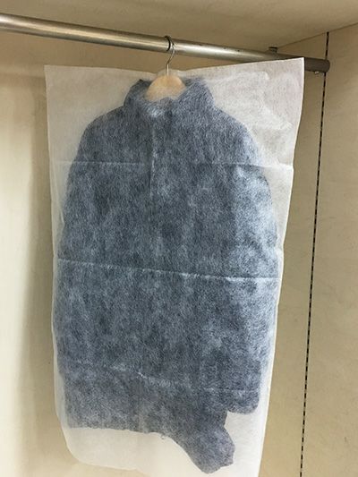 アパレル｜ 不織布製平袋　薄タイプ（12g）　特大　100枚入