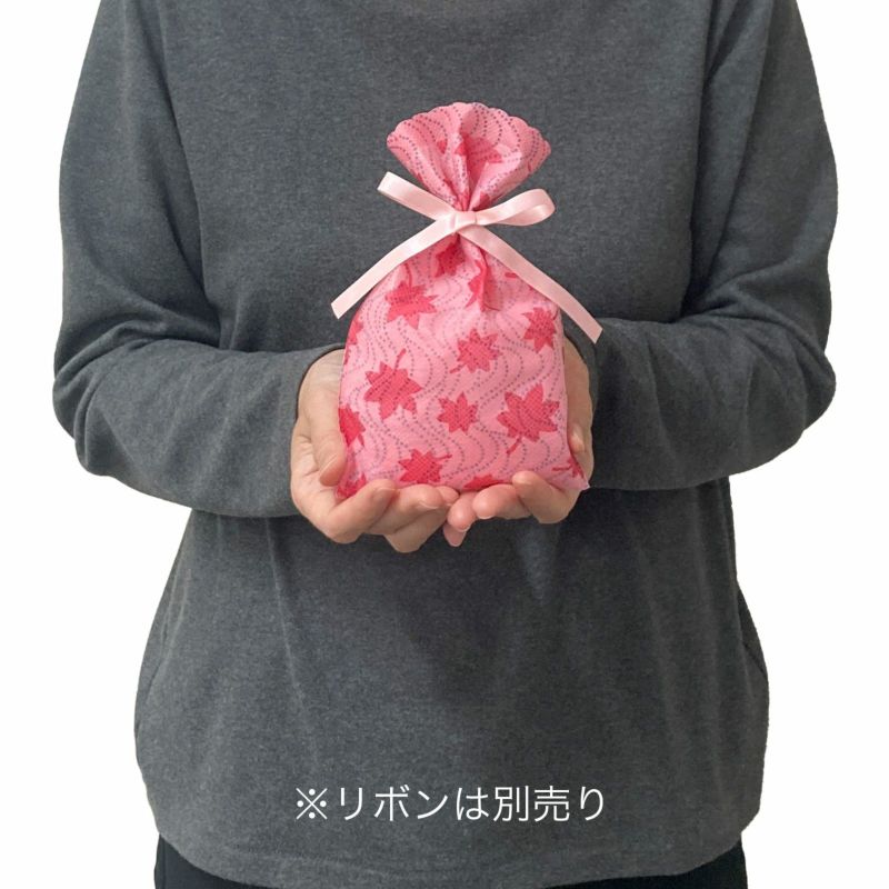 ラッピング｜ソフトバッグ夢がさねS2 もみじ柄 20枚入