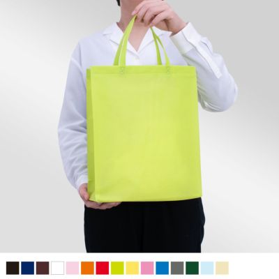 ギフトバッグ100枚 不織布バッグ 引き出物手提げ袋 エコバッグ 茶色