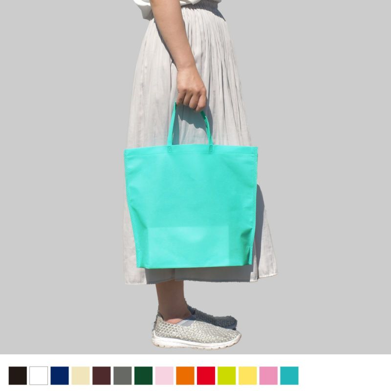 不織布バッグ｜シンプルトート75　小　100枚入～