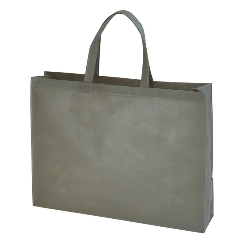 不織布バッグ｜ベーシックトート　普通タイプ(75g）　大　名入れ有　100枚入