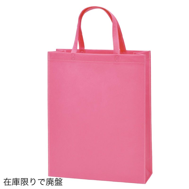 不織布バッグ｜ベーシックトート　厚タイプ(100g）　A4縦　100枚入