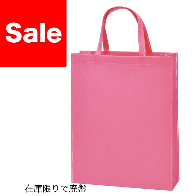 不織布バッグ｜ベーシックトート　厚タイプ(100g）　A4縦　100枚入