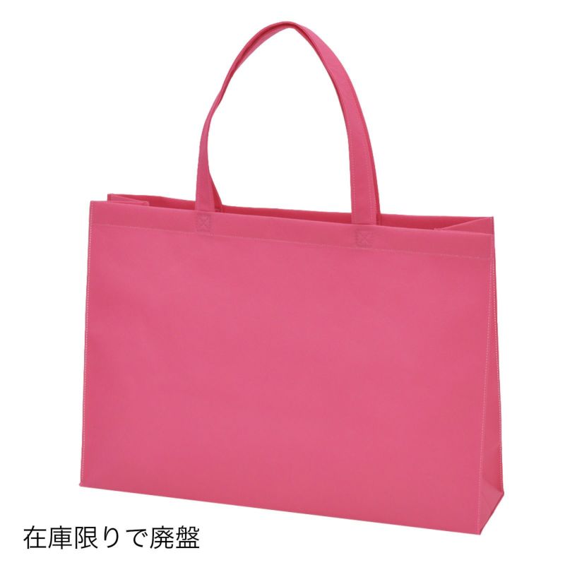 不織布バッグ｜ベーシックトート　厚タイプ(100g）　中横　100枚入
