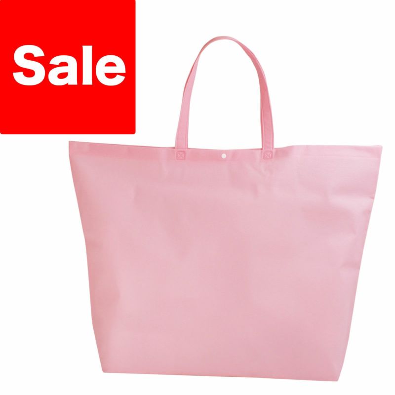 不織布バッグ｜ホック付きセールバッグ　特大　100枚入