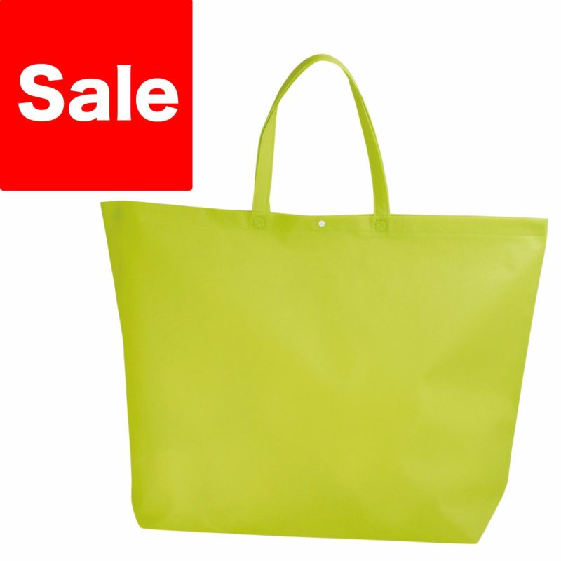 不織布バッグ｜ホック付きセールバッグ　特大　100枚入