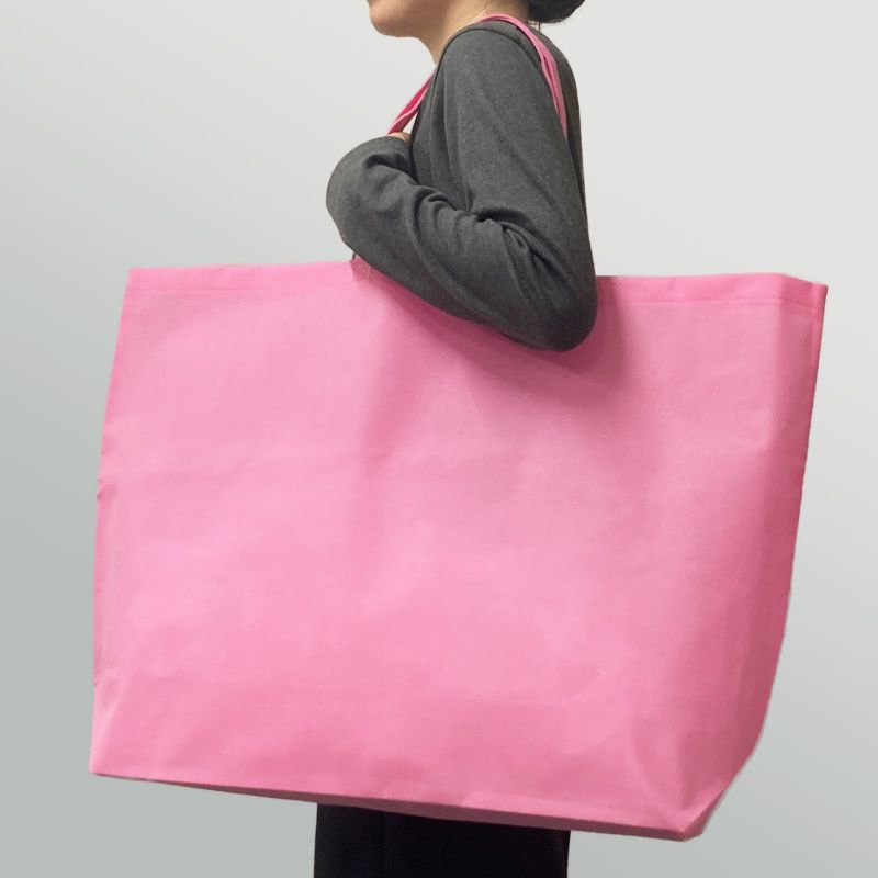 不織布バッグ｜ホック付きセールバッグ　特大　100枚入