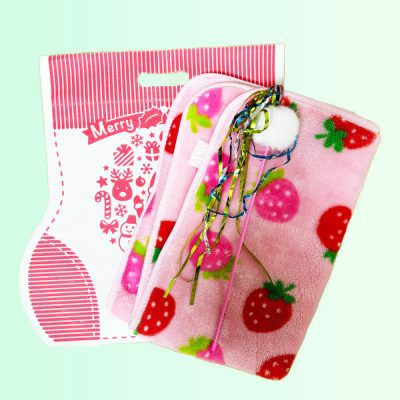 ラッピング｜【クリスマス】小判抜きバッグ　大サイズ｜不織布ラッピング袋｜20枚入～