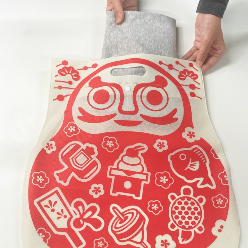 ラッピング｜オートミミック小判抜き　正月ダルマ　大　20枚入～