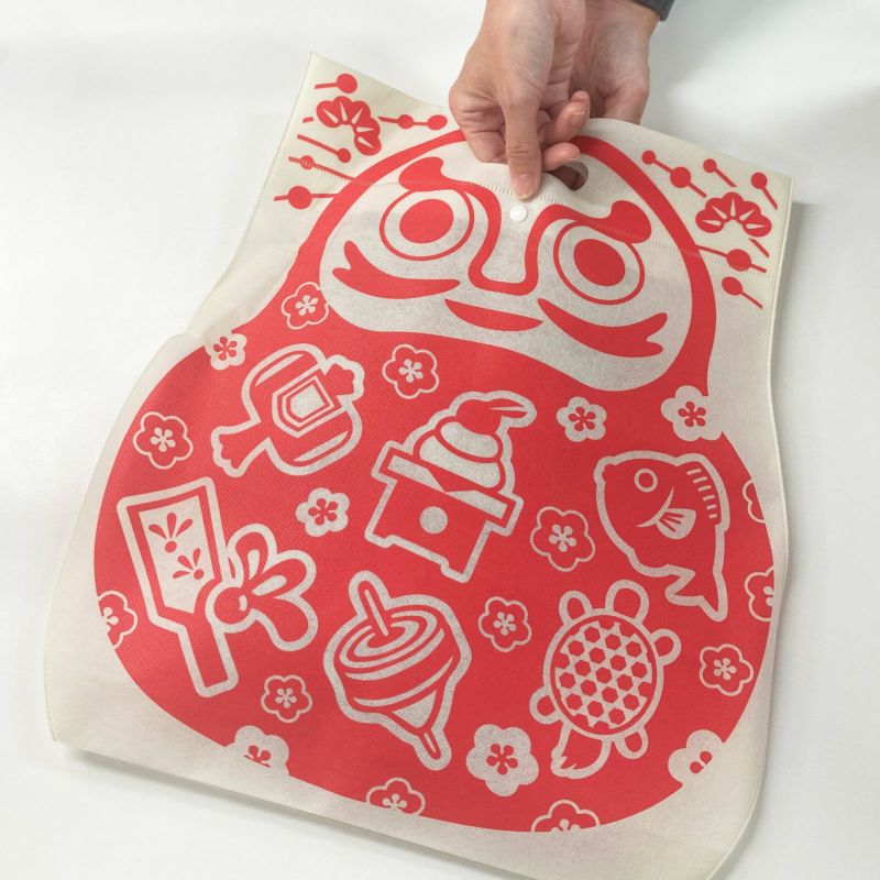 ラッピング｜オートミミック小判抜き　正月ダルマ　大　20枚入～