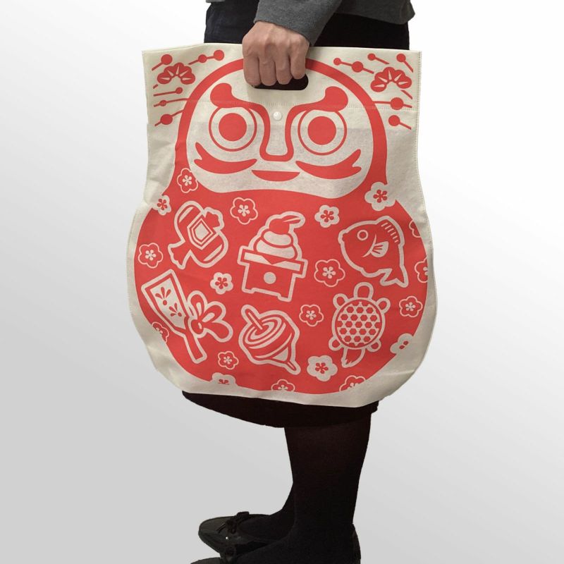 ラッピング｜オートミミック小判抜き　正月ダルマ　大　20枚入～