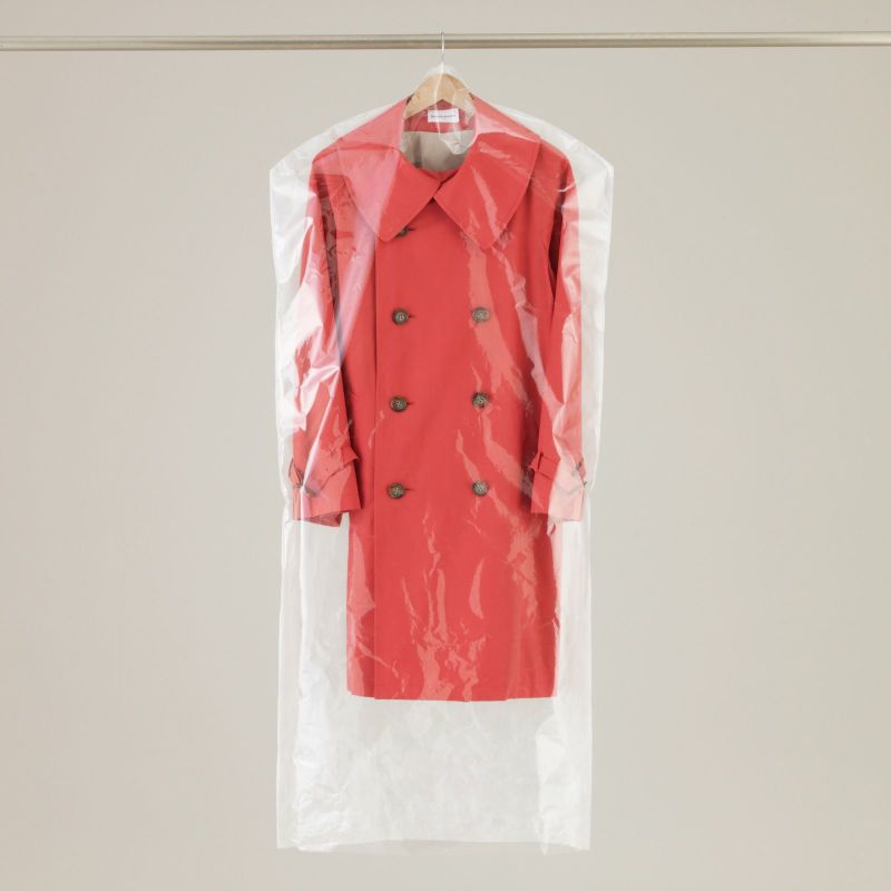 クリーニング屋さんの洋服カバー　コート・ワンピース用（ロング丈）　100枚入