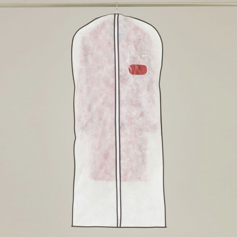 アパレル資材｜センターファスナー洋服カバー　コート・ワンピース用