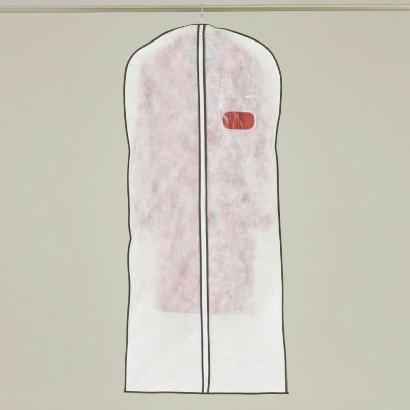 アパレル資材｜センターファスナー洋服カバー　コート・ワンピース用