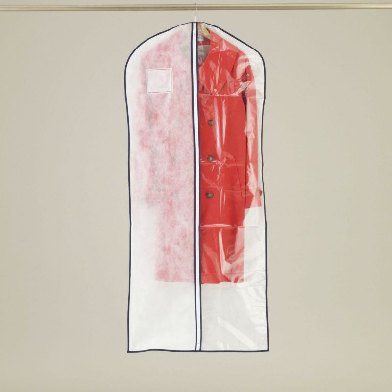 アパレル資材｜半身透明洋服カバー　コート・ワンピース用