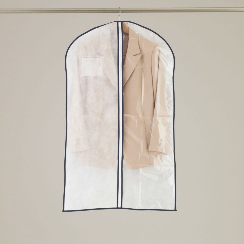 アパレル資材｜半身透明洋服カバー　スーツ・ジャケット用