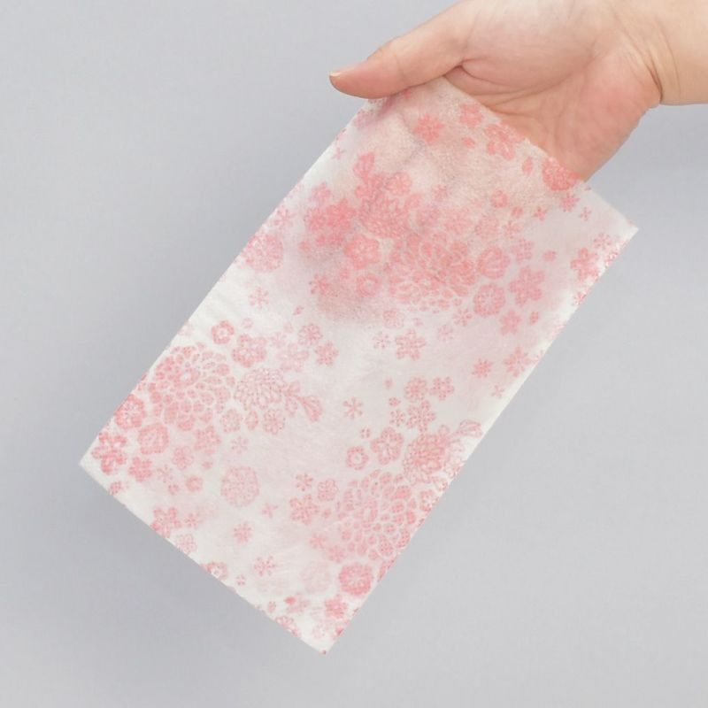 ラッピング｜ソフトバッグベールS2 薄　菊柄 100枚入