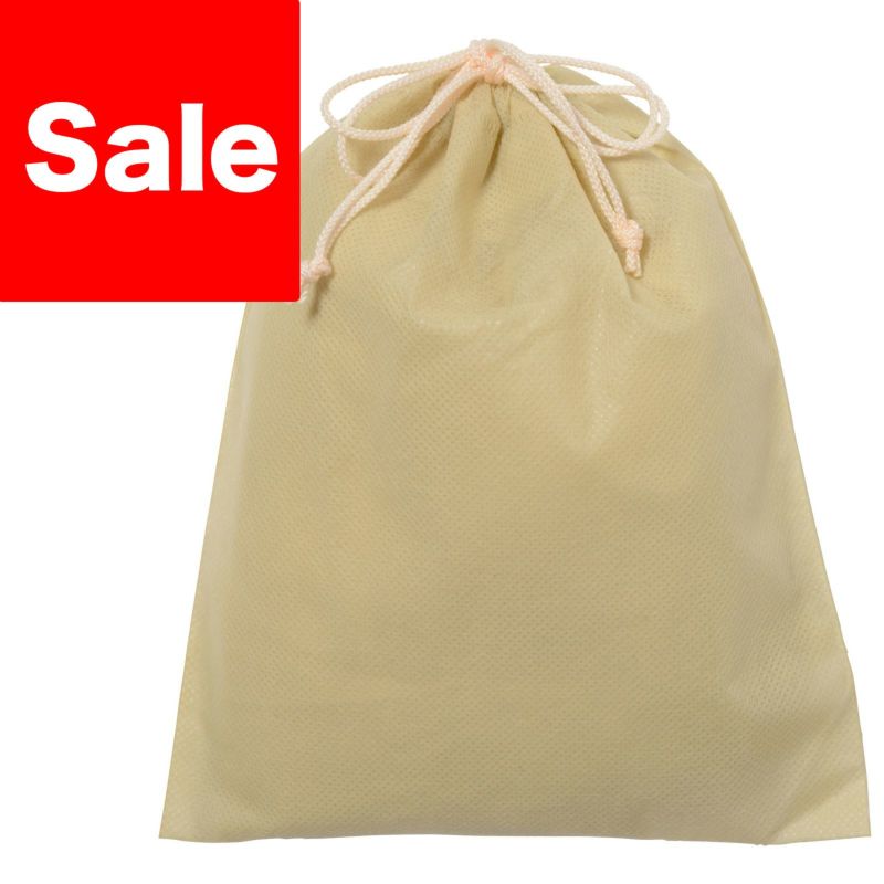 アパレル｜不織布インナー巾着　普通タイプ　SS　名入れ有り　100枚入