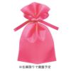 ラッピング｜ソフトバッグベーシックS2　2穴リボン巾着　名入れ有 100枚入