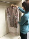 ハッピーエンジェル色分け洋服カバー　コート・ワンピース用　45枚セット
