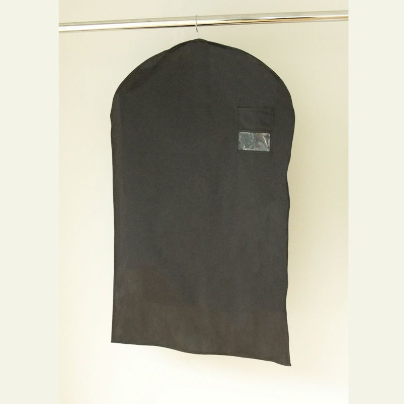 ブラックスタイル洋服カバー　スーツ・ジャケット用　2枚入り