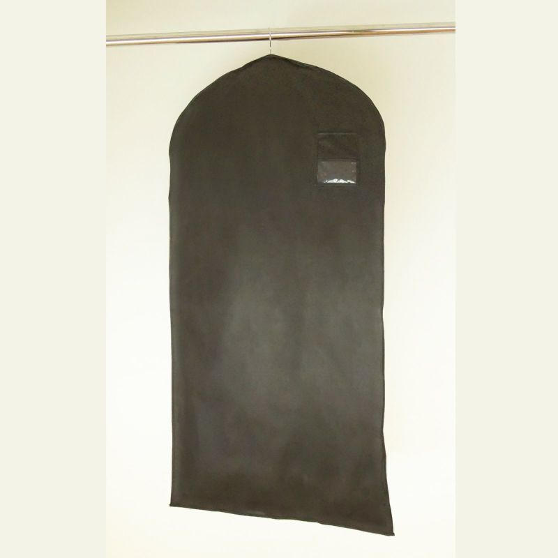 アパレル資材｜ブラックスタイル洋服カバー　コート・ワンピース用