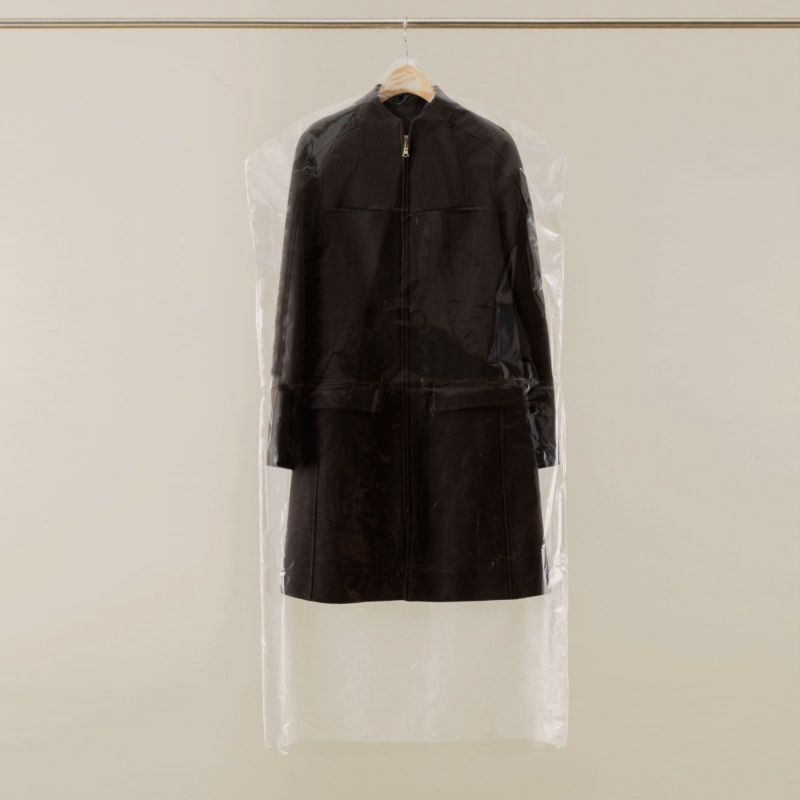 アパレル｜不織布製洋服カバー　ひも留め・マチ無（M）｜300枚入