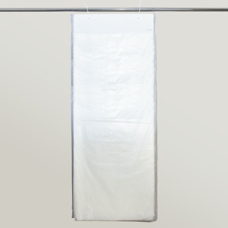 アパレル｜不織布製洋服カバー　ひも留め・マチ無（LL）｜300枚入