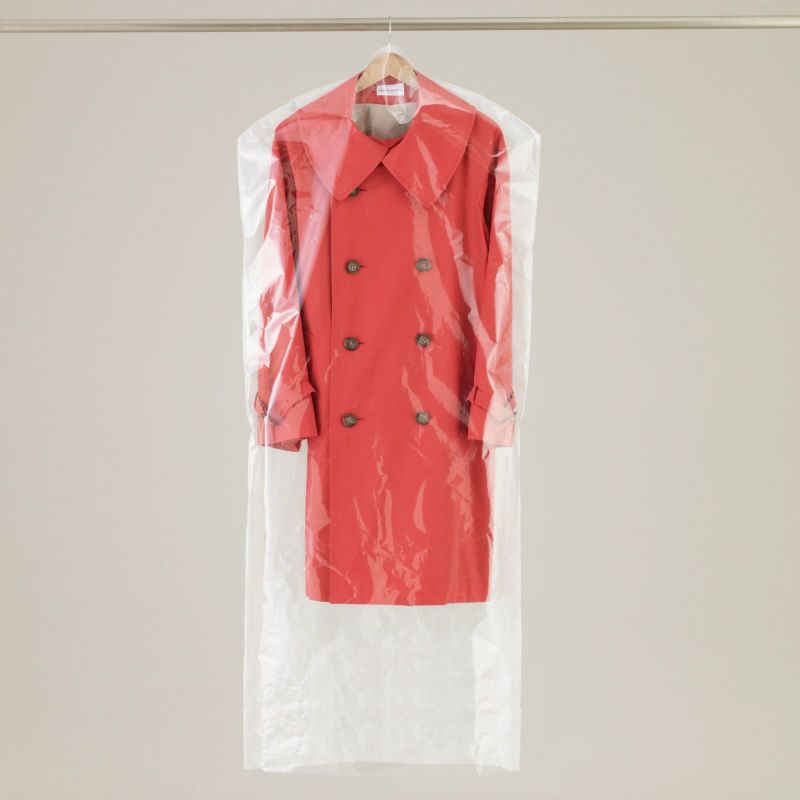 アパレル｜不織布製洋服カバー　ひも留め・マチ無（LL）｜300枚入