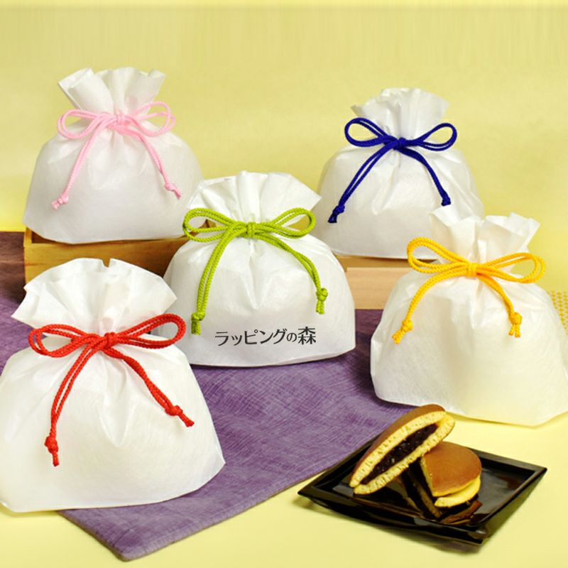 ラッピング｜巾着袋　名入れ有（台紙なし）　100枚入