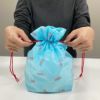 ラッピング｜巾着袋 夢がさね大 金魚柄 20枚入～