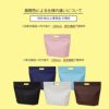 不織布バッグ｜カラークール　チャックシール　小判抜き　大　100枚入／仕様変更品