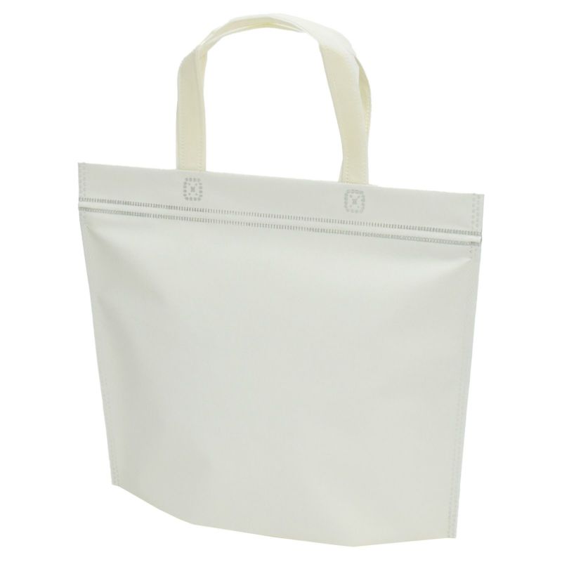 不織布バッグ｜カラークール　チャックシール　トート　小　100枚入