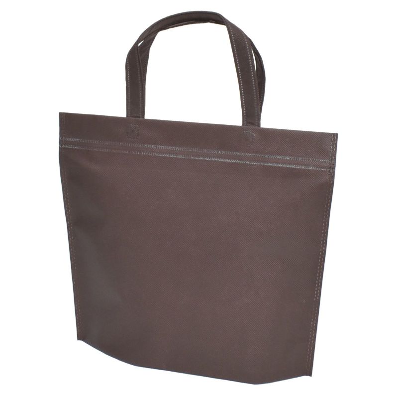 不織布バッグ｜カラークールチャックシール　トート　小　名入れ有り　100枚入