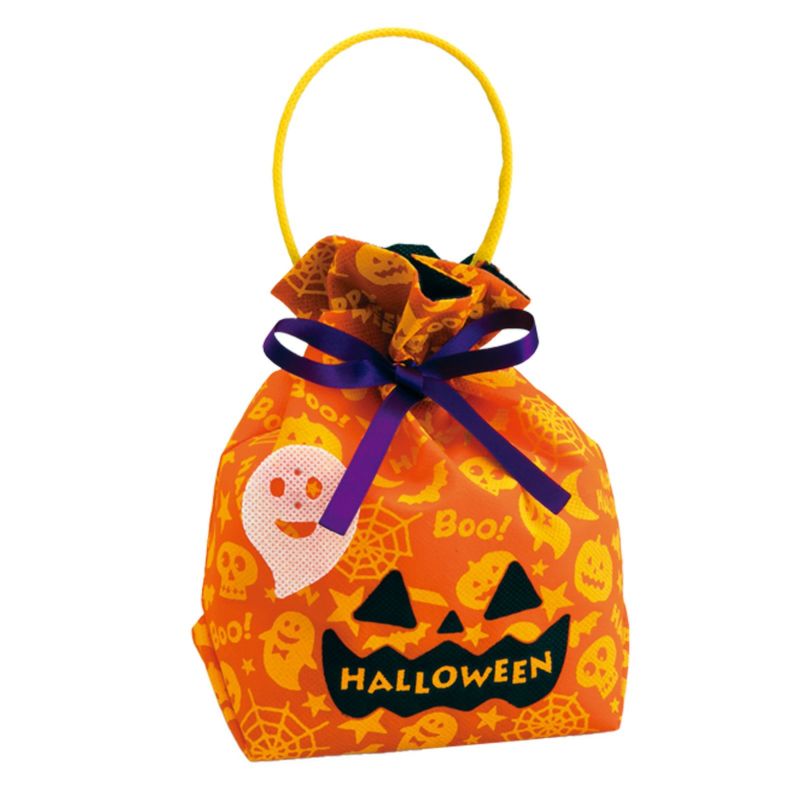 ラッピング｜【ハロウィン】リボンバッグ｜不織布ラッピング袋｜20枚入～