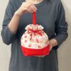 ラッピング｜手提げ巾着　紅葉　20枚入～