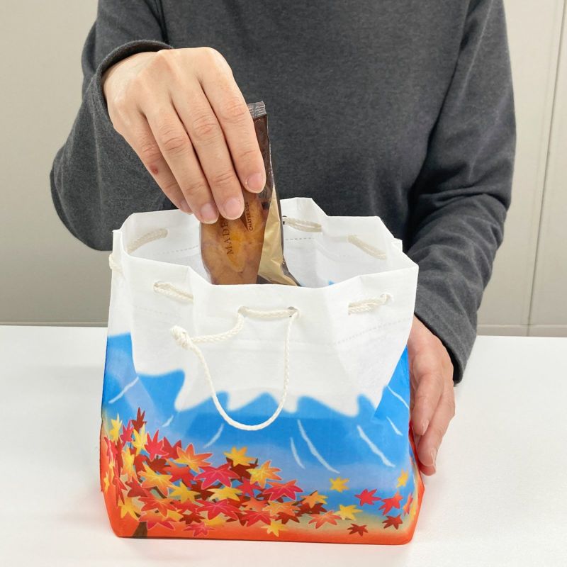 ラッピング｜富士巾着　紅葉FP　20枚入～