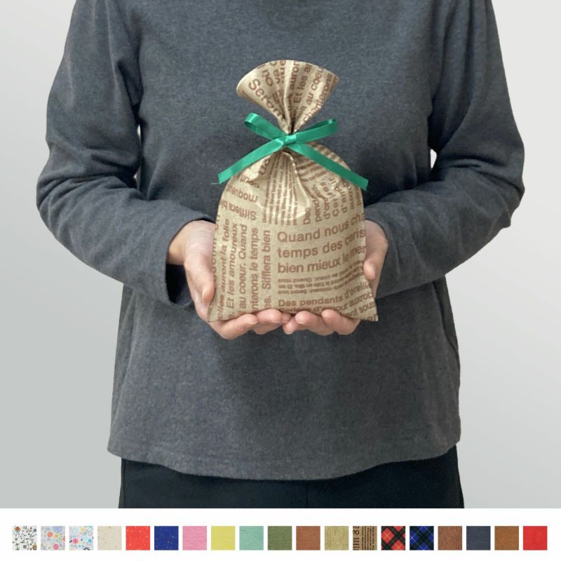 ラッピング｜ソフトバッグFP　テクスチャ柄　S3サイズ 100枚入