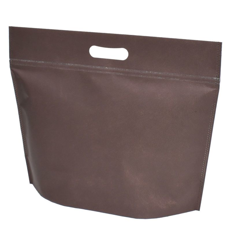 不織布バッグ｜【小ロット】カラークール　チャックシール　小判抜き　大　10枚入／仕様変更品