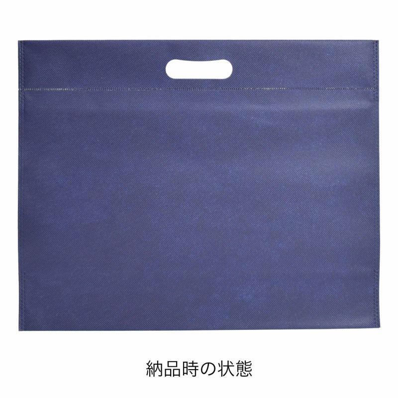 不織布バッグ｜【小ロット】カラークール　チャックシール　小判抜き　大　10枚入／仕様変更品